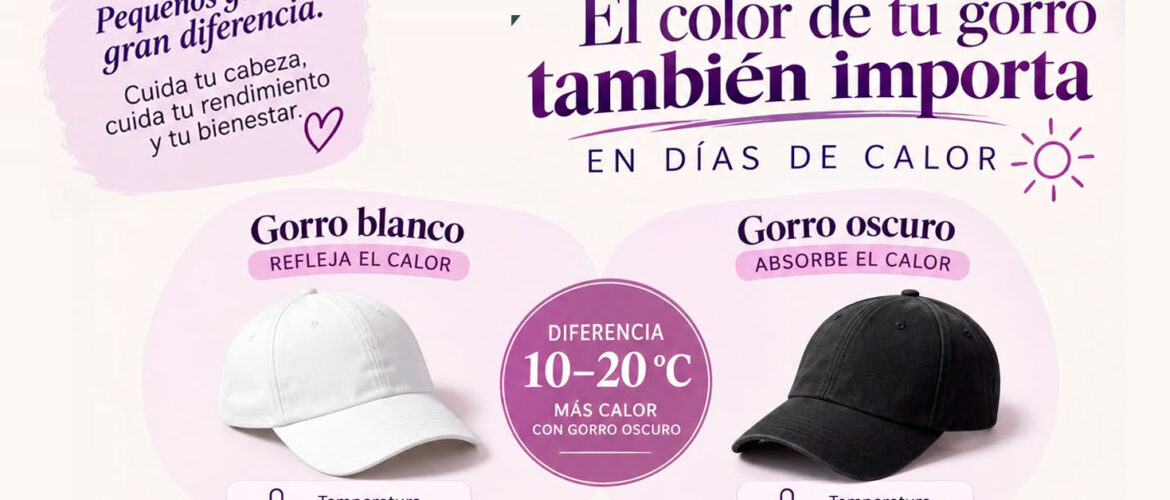 protege tu cabeza del calor