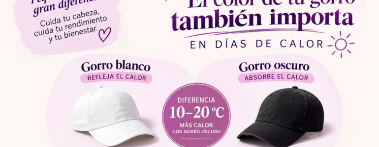 protege tu cabeza del calor